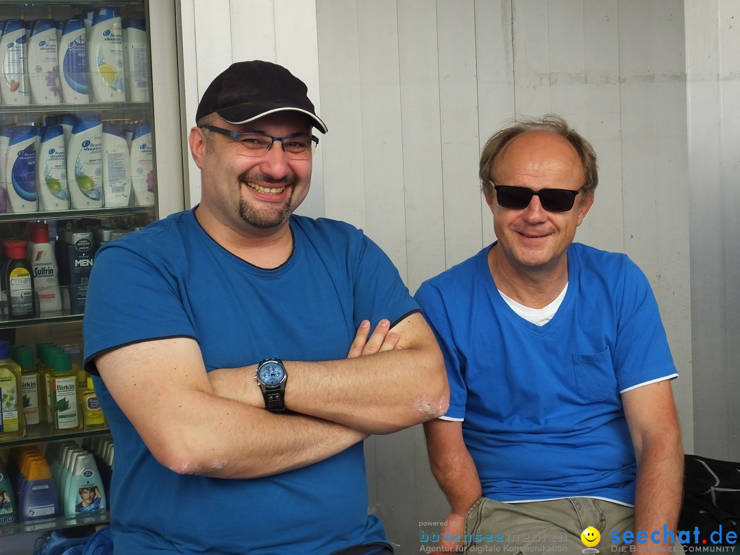 Flohmarkt in Sigmaringen am Bodensee, 26.08.2017