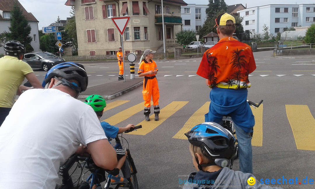 SlowUp Romanshorn mit TEAM seechat.de Bodensee-Community, 27.08.17