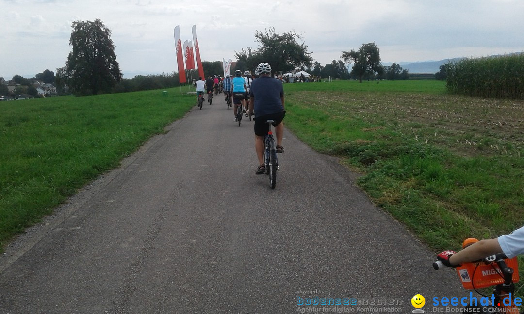 SlowUp Romanshorn mit TEAM seechat.de Bodensee-Community, 27.08.17