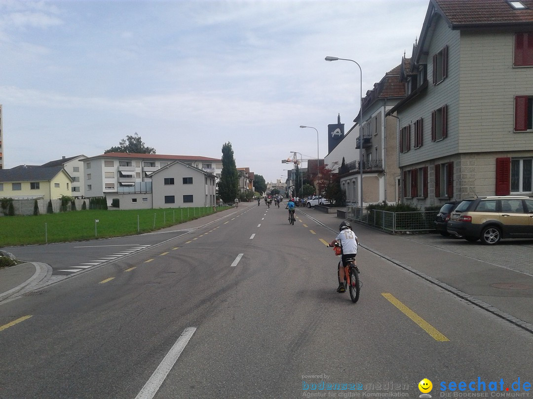 SlowUp Romanshorn mit TEAM seechat.de Bodensee-Community, 27.08.17