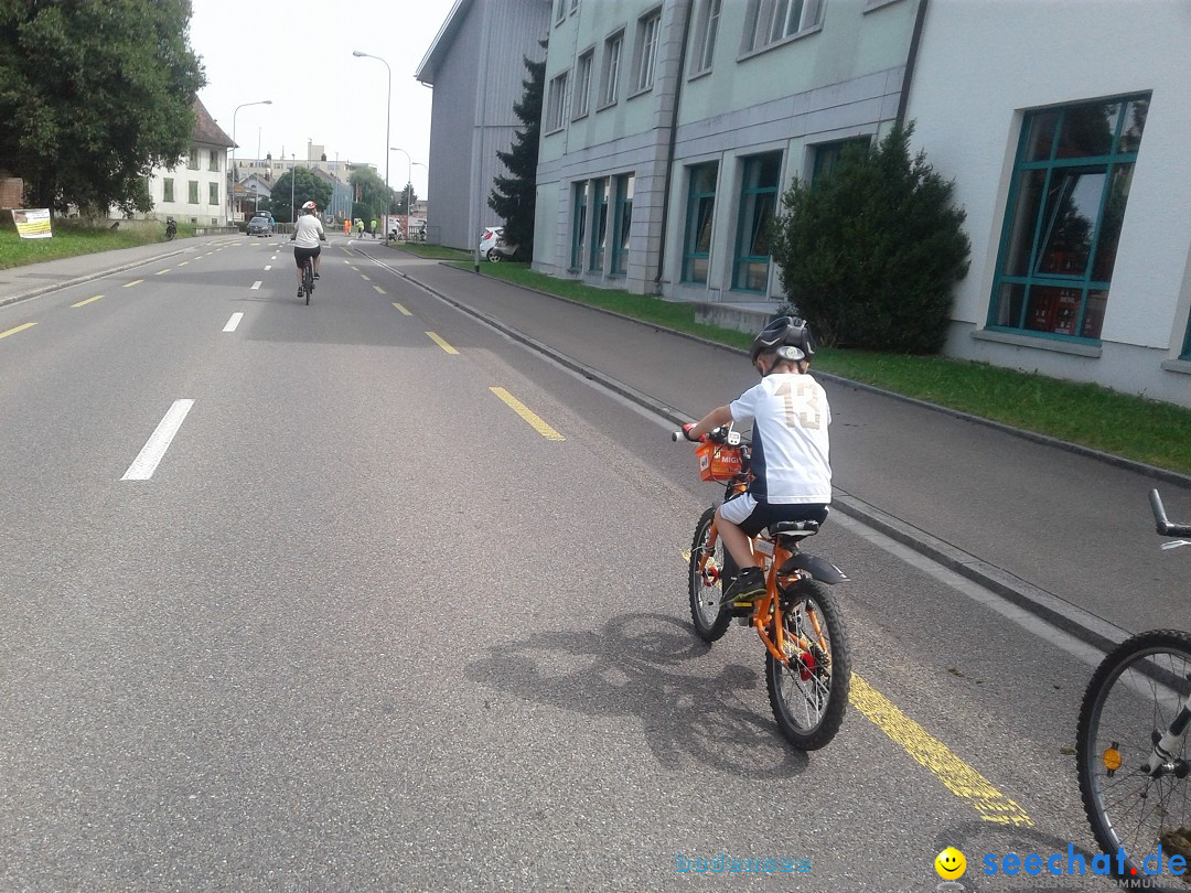 SlowUp Romanshorn mit TEAM seechat.de Bodensee-Community, 27.08.17