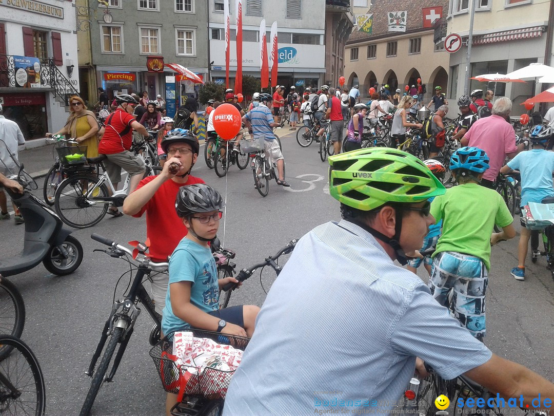 SlowUp Romanshorn mit TEAM seechat.de Bodensee-Community, 27.08.17