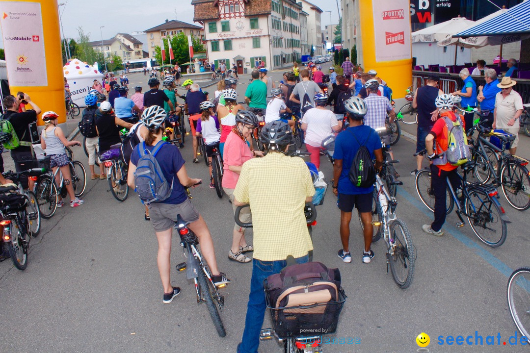 SlowUp Romanshorn mit TEAM seechat.de Bodensee-Community, 27.08.17