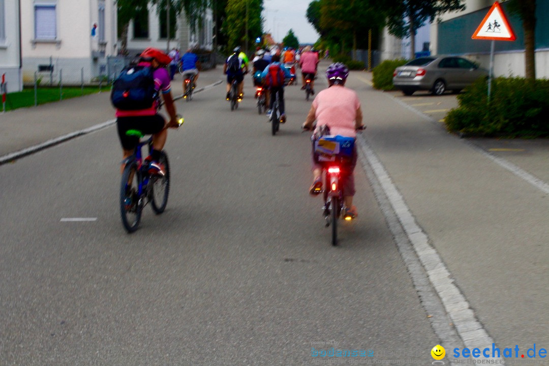 SlowUp Romanshorn mit TEAM seechat.de Bodensee-Community, 27.08.17