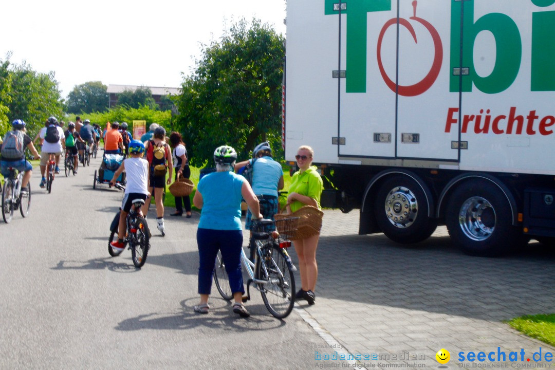 SlowUp Romanshorn mit TEAM seechat.de Bodensee-Community, 27.08.17