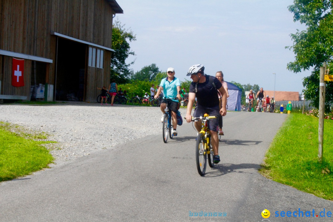 SlowUp Romanshorn mit TEAM seechat.de Bodensee-Community, 27.08.17