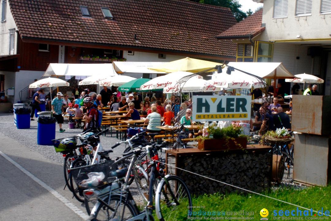 SlowUp Romanshorn mit TEAM seechat.de Bodensee-Community, 27.08.17