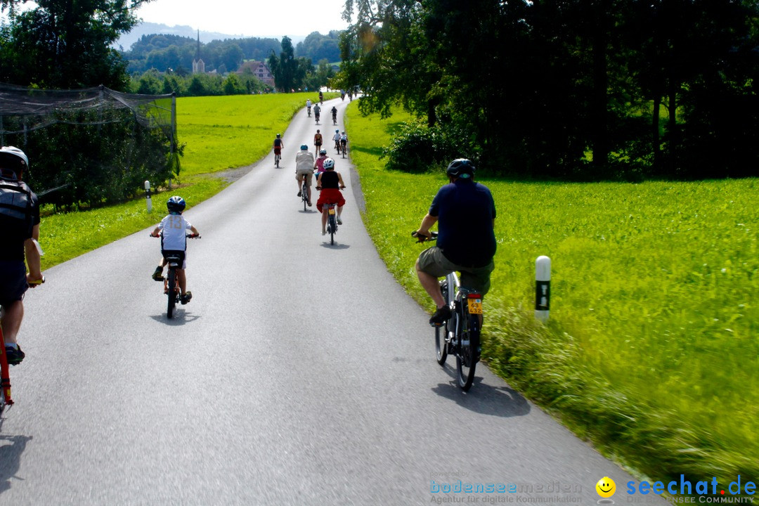 SlowUp Romanshorn mit TEAM seechat.de Bodensee-Community, 27.08.17