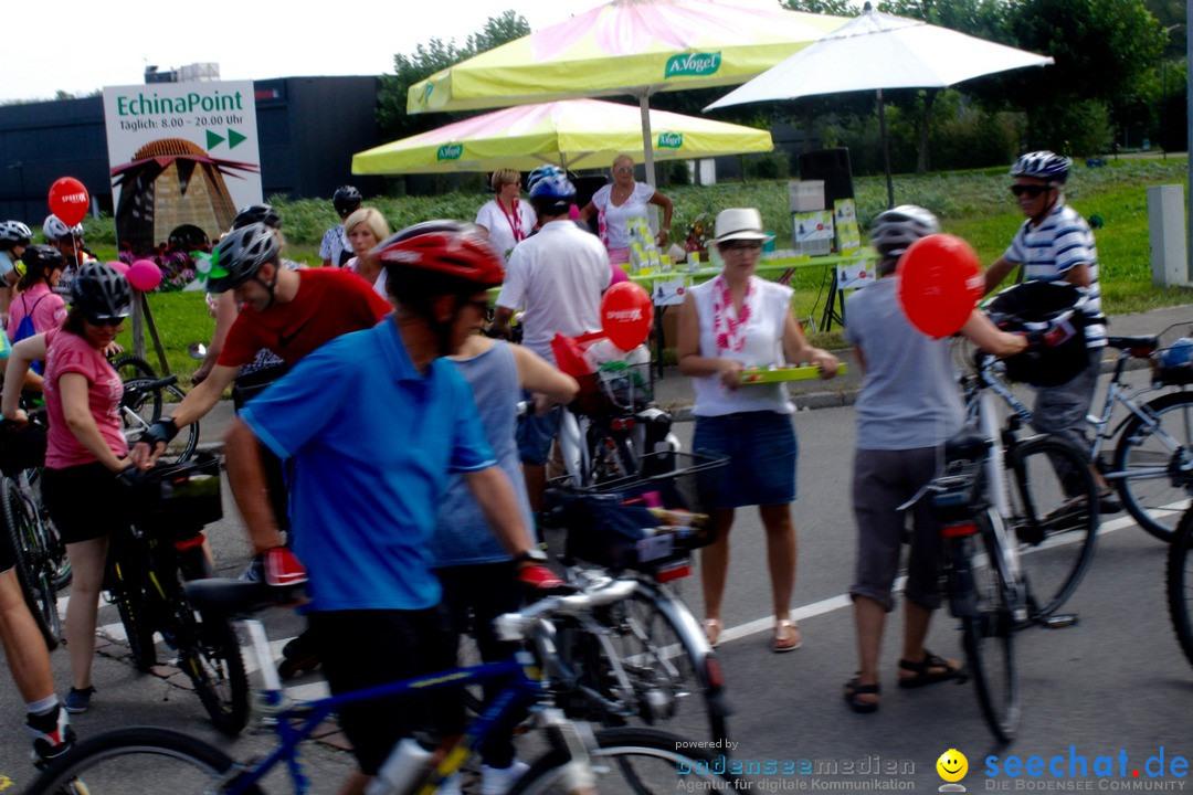 SlowUp Romanshorn mit TEAM seechat.de Bodensee-Community, 27.08.17