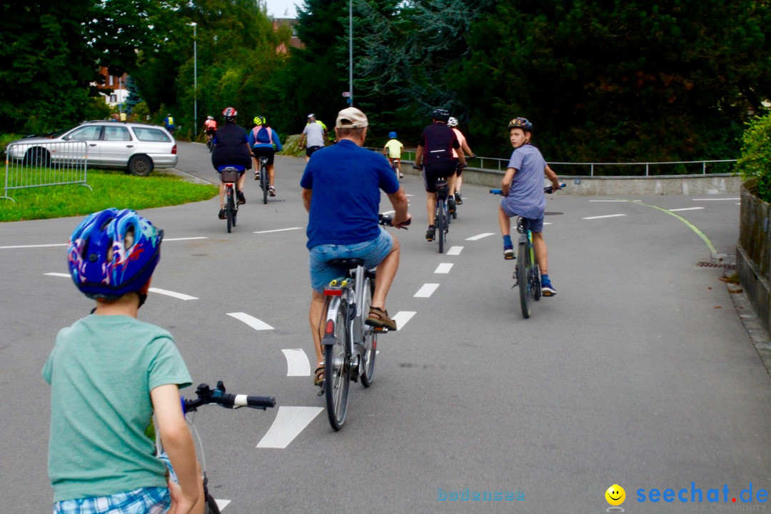 SlowUp Romanshorn mit TEAM seechat.de Bodensee-Community, 27.08.17