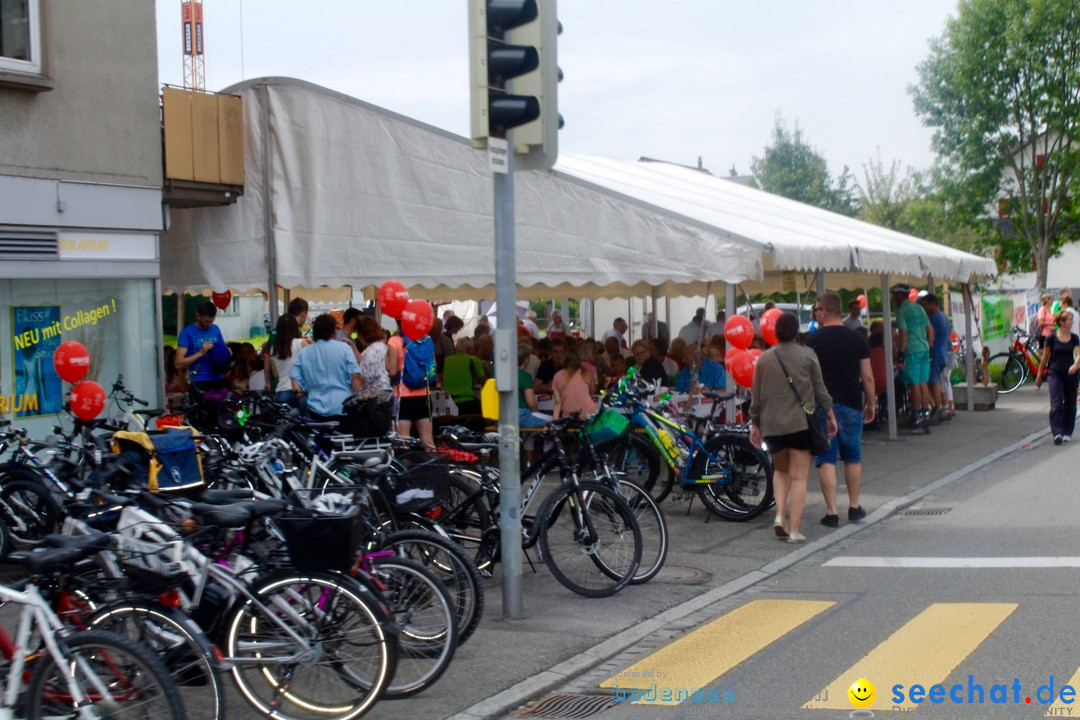 SlowUp Romanshorn mit TEAM seechat.de Bodensee-Community, 27.08.17