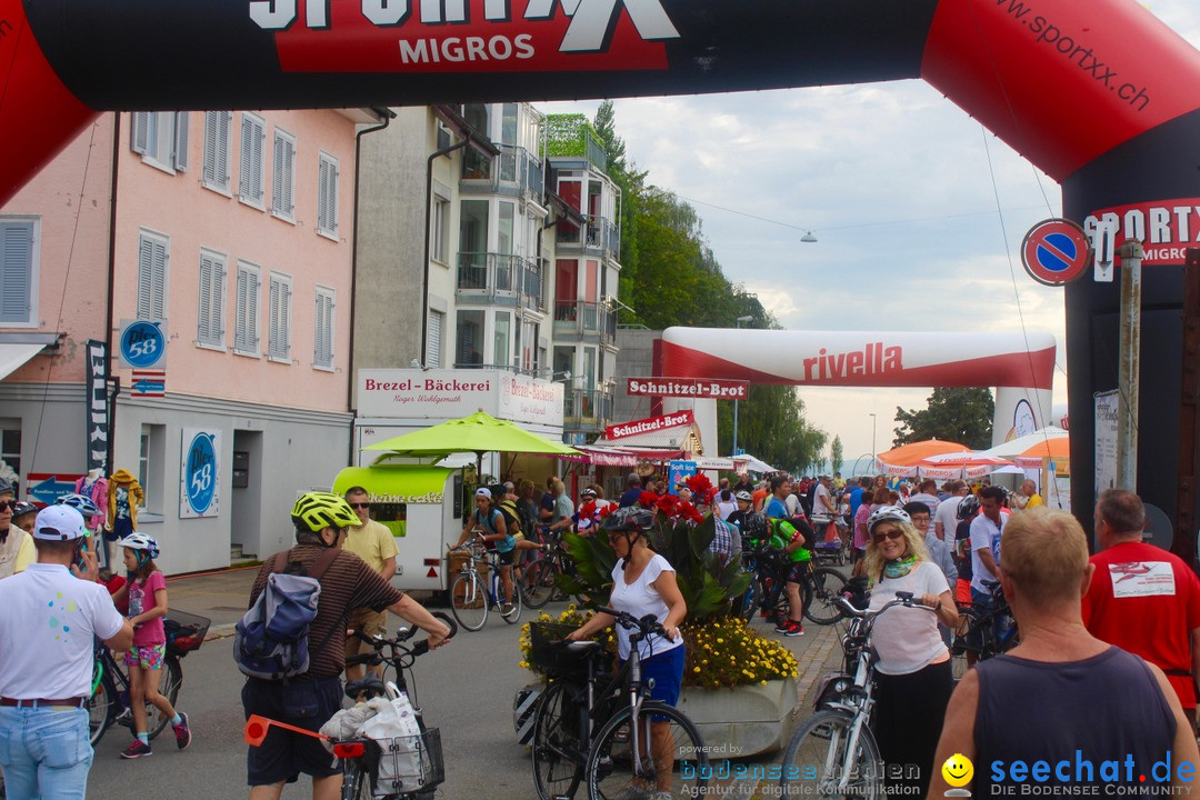 SlowUp Romanshorn mit TEAM seechat.de Bodensee-Community, 27.08.17