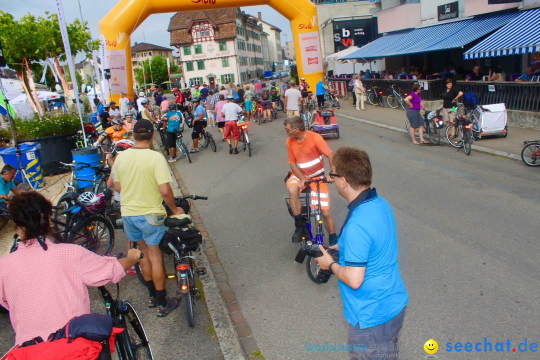 SlowUp Romanshorn mit TEAM seechat.de Bodensee-Community, 27.08.17