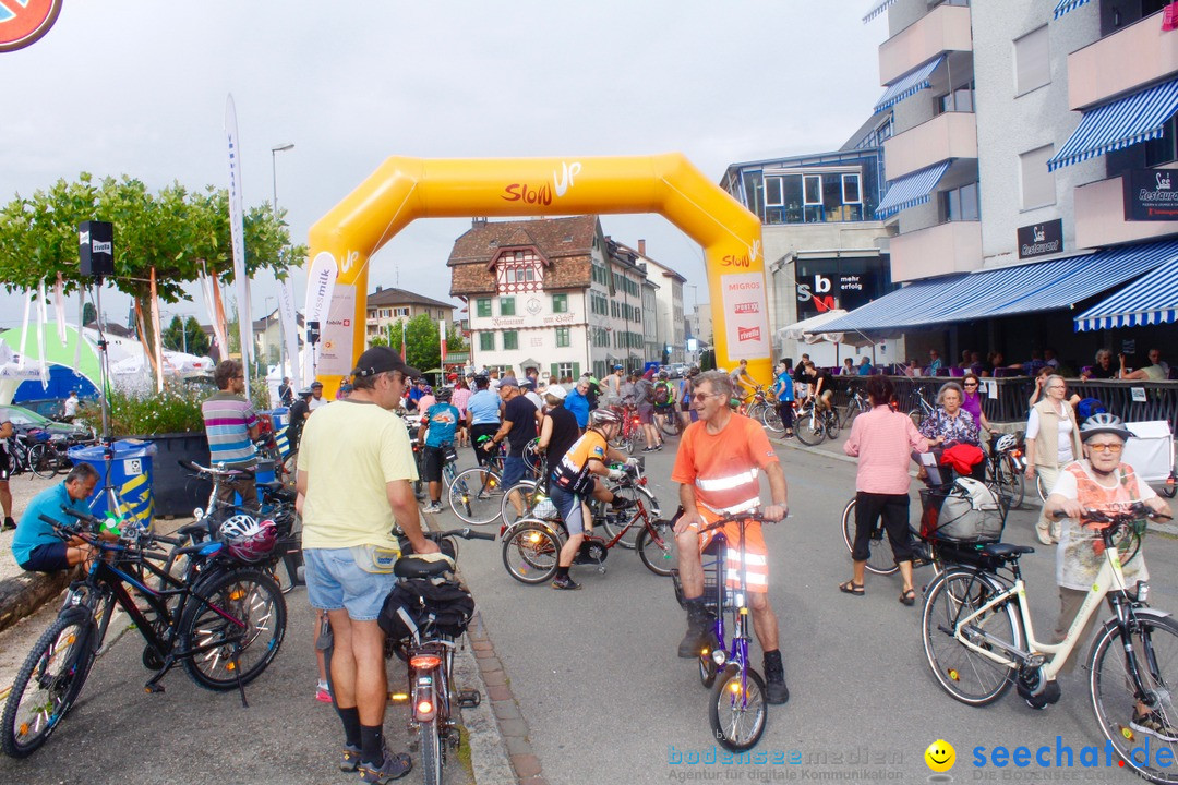 SlowUp Romanshorn mit TEAM seechat.de Bodensee-Community, 27.08.17