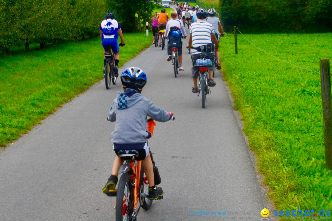 SlowUp Romanshorn mit TEAM seechat.de Bodensee-Community, 27.08.17