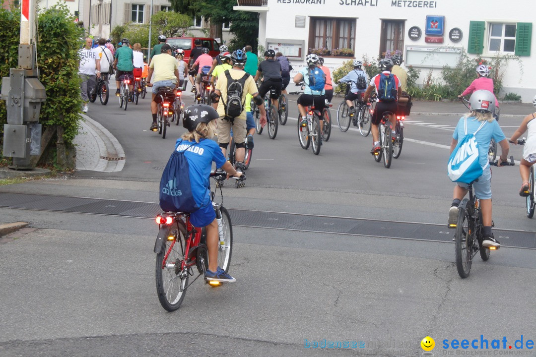 SlowUp Romanshorn mit TEAM seechat.de Bodensee-Community, 27.08.17