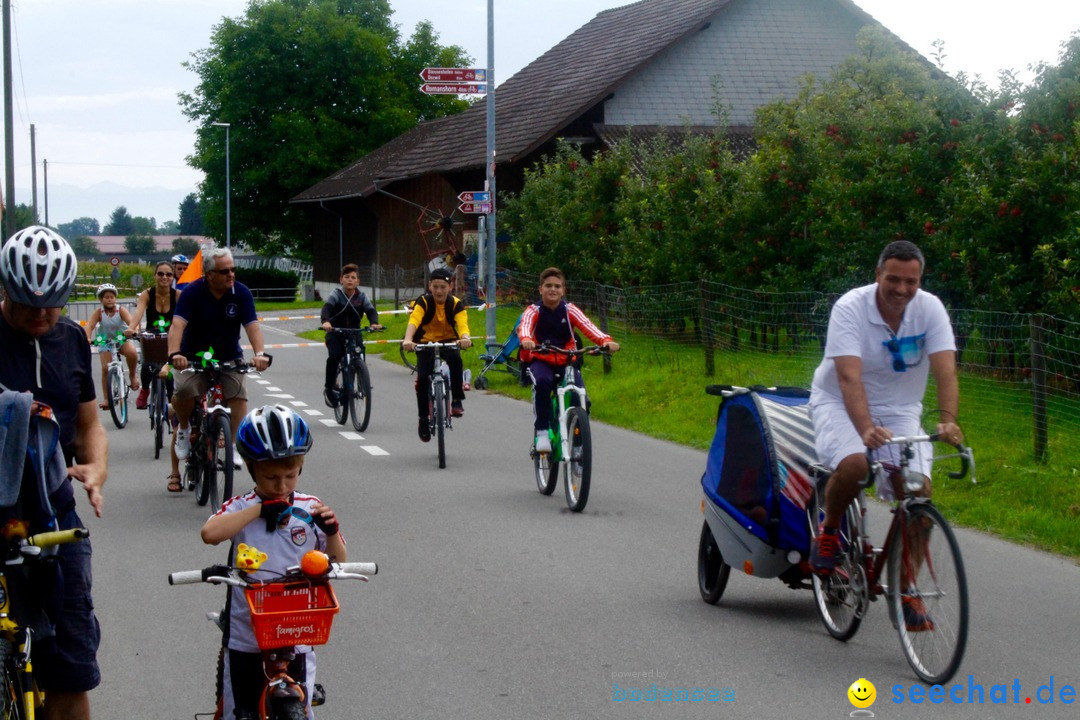 SlowUp Romanshorn mit TEAM seechat.de Bodensee-Community, 27.08.17