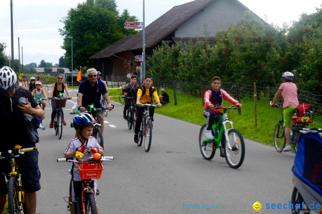 SlowUp Romanshorn mit TEAM seechat.de Bodensee-Community, 27.08.17