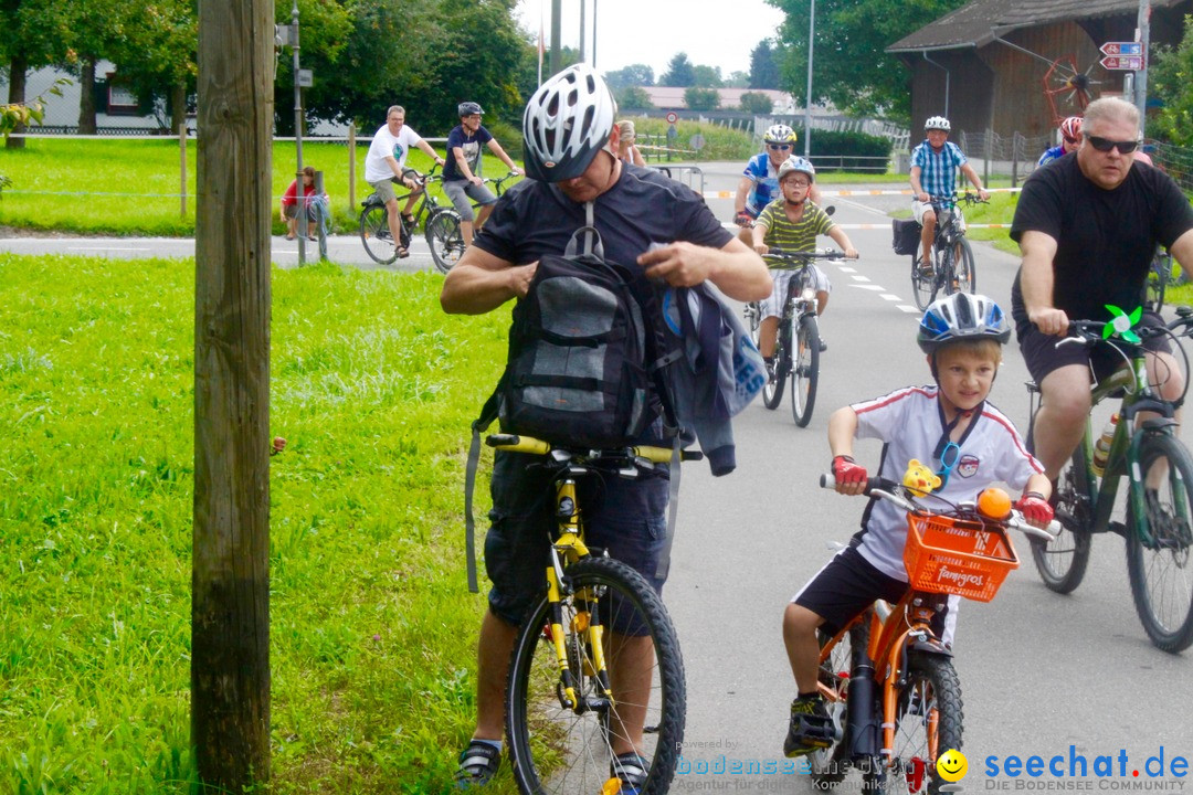 SlowUp Romanshorn mit TEAM seechat.de Bodensee-Community, 27.08.17