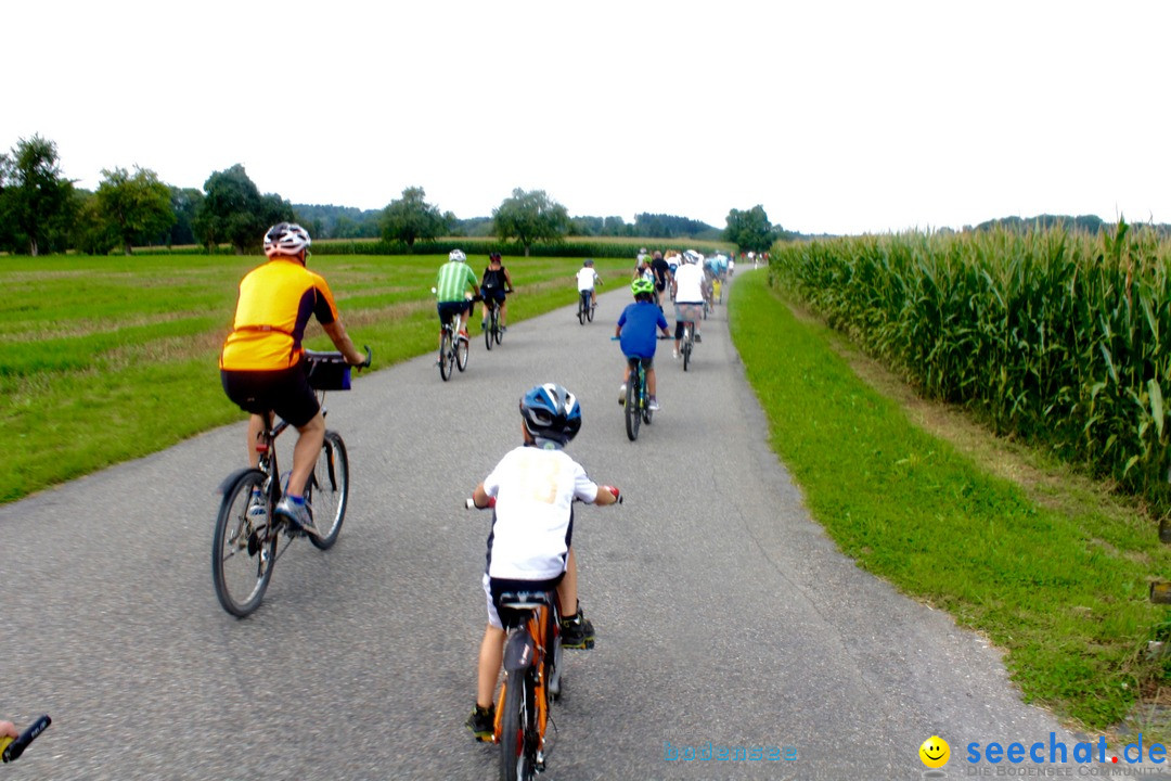 SlowUp Romanshorn mit TEAM seechat.de Bodensee-Community, 27.08.17