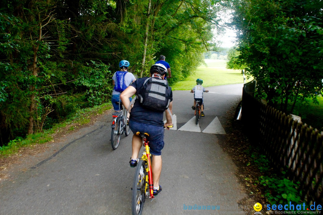 SlowUp Romanshorn mit TEAM seechat.de Bodensee-Community, 27.08.17