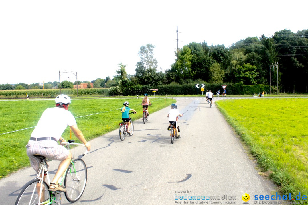 SlowUp Romanshorn mit TEAM seechat.de Bodensee-Community, 27.08.17