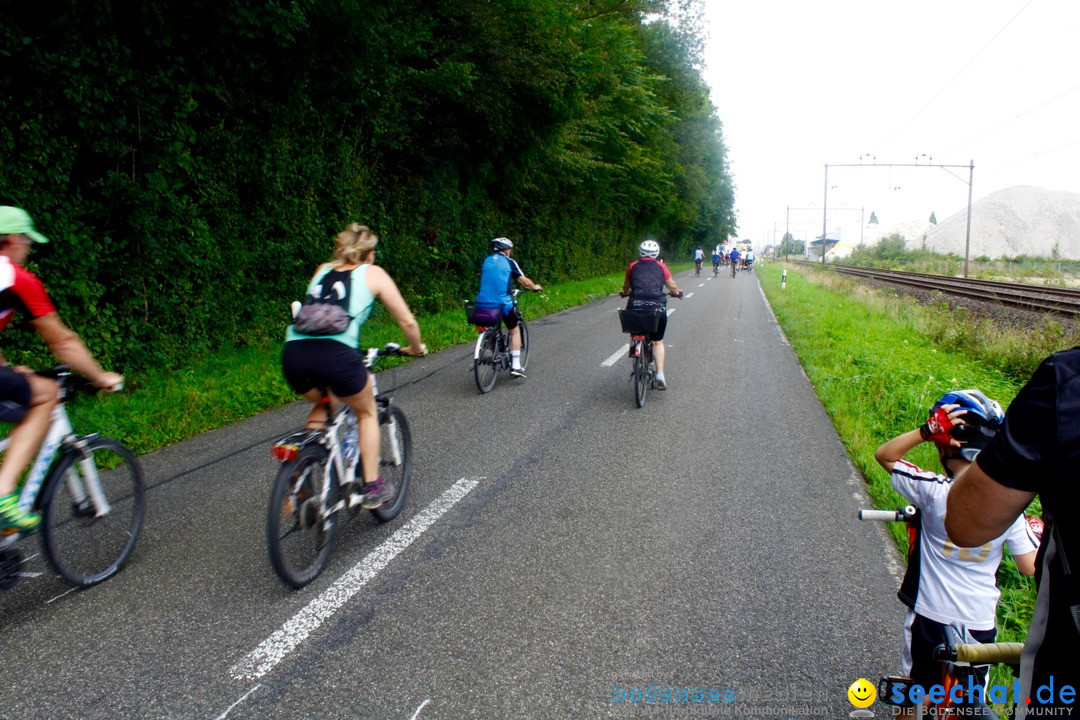 SlowUp Romanshorn mit TEAM seechat.de Bodensee-Community, 27.08.17