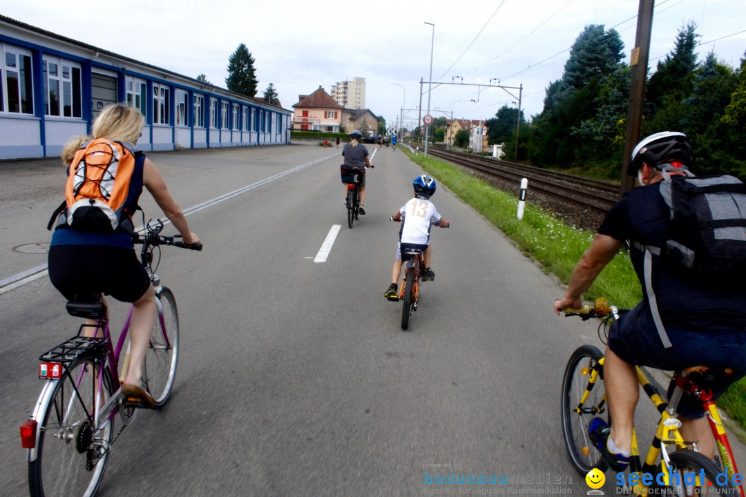 SlowUp Romanshorn mit TEAM seechat.de Bodensee-Community, 27.08.17