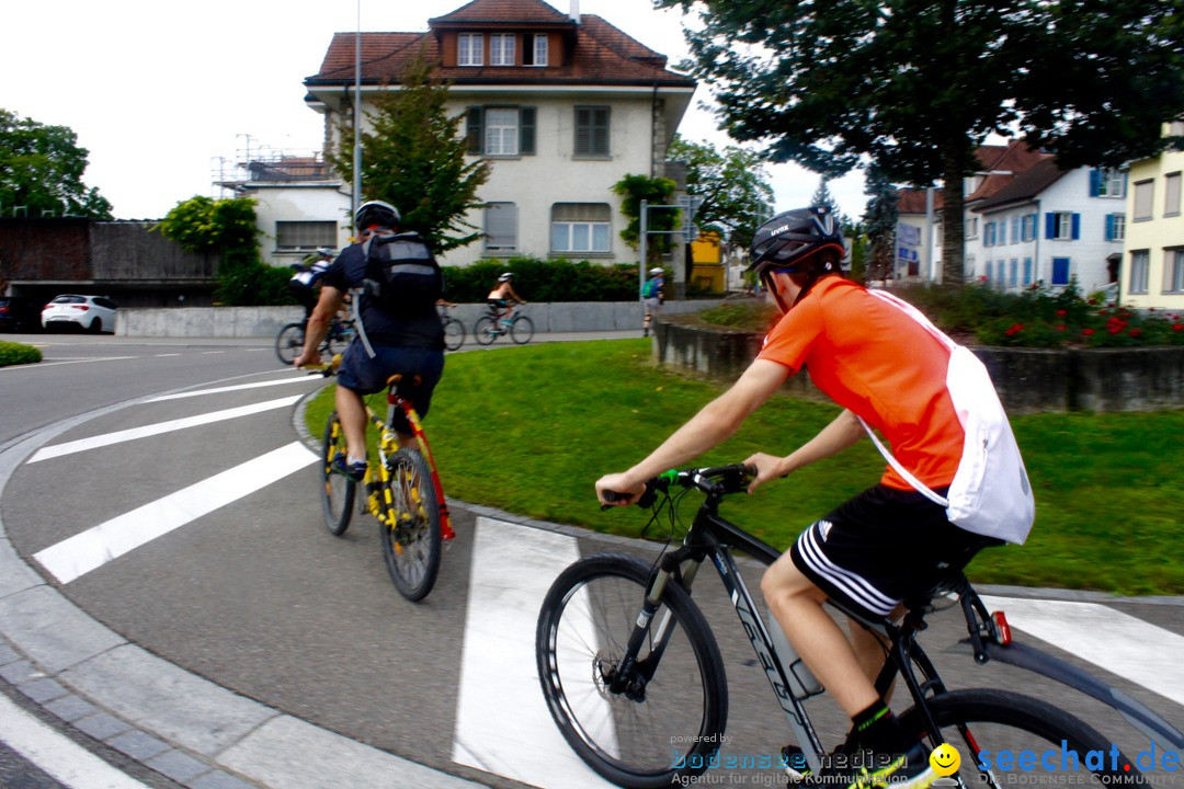 SlowUp Romanshorn mit TEAM seechat.de Bodensee-Community, 27.08.17