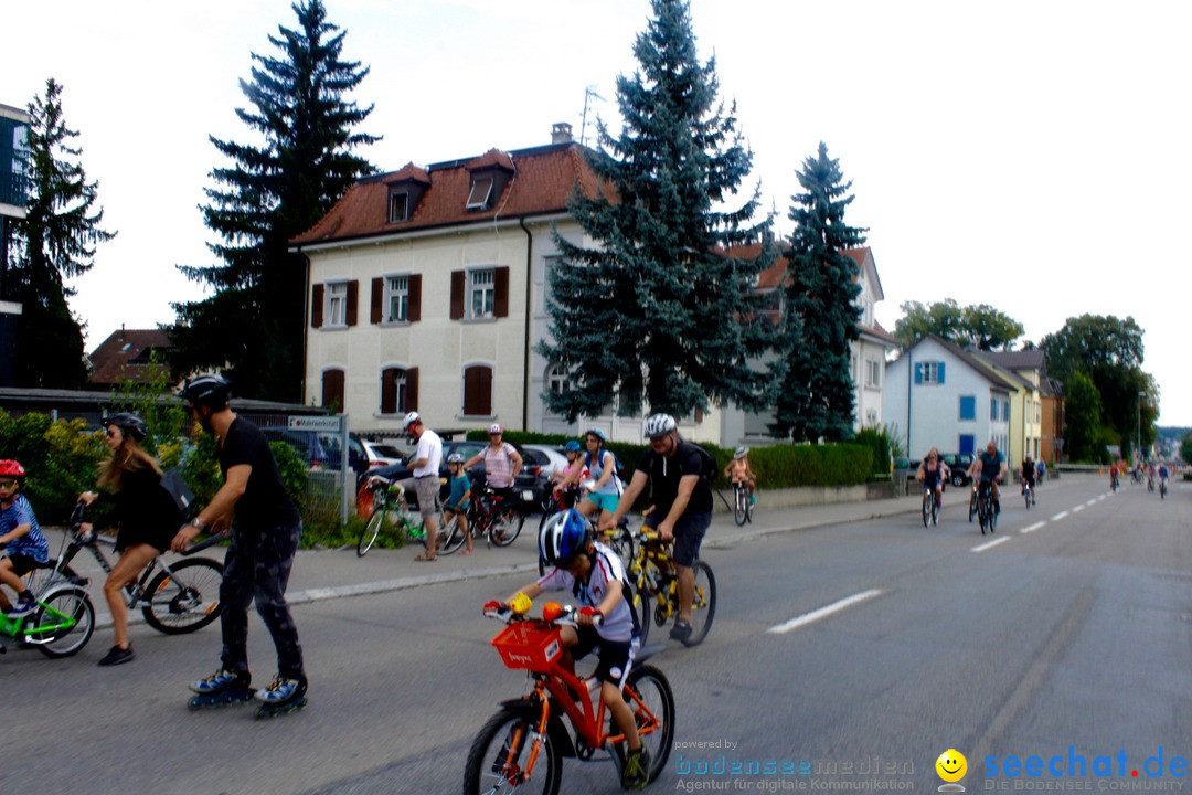 SlowUp Romanshorn mit TEAM seechat.de Bodensee-Community, 27.08.17