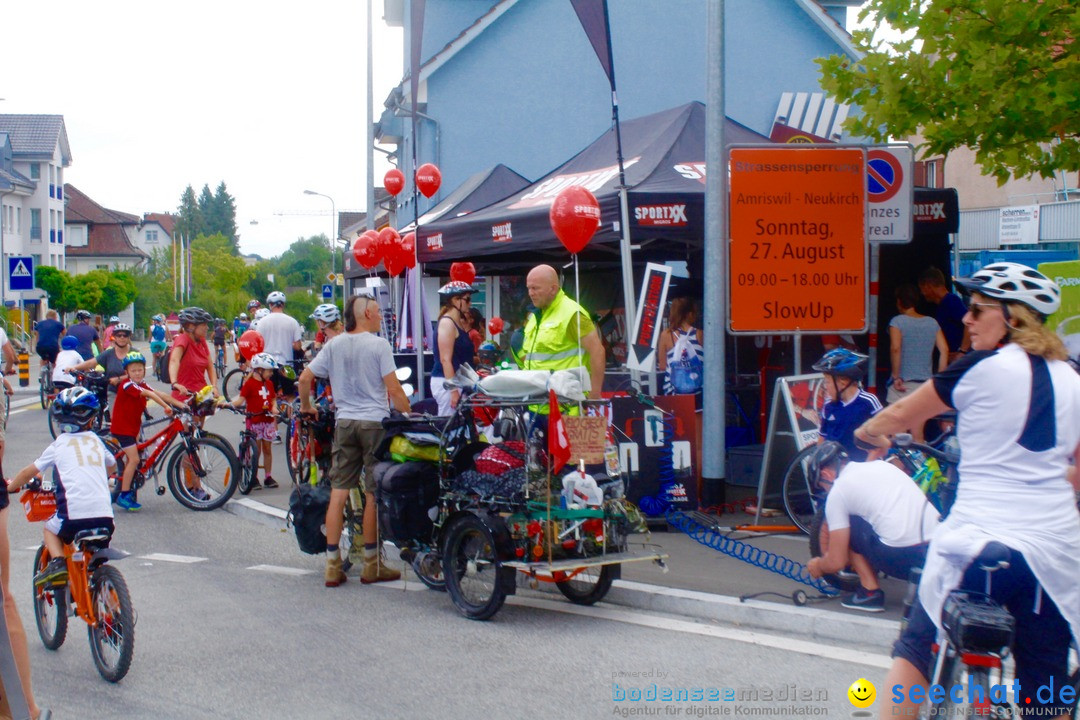 SlowUp Romanshorn mit TEAM seechat.de Bodensee-Community, 27.08.17