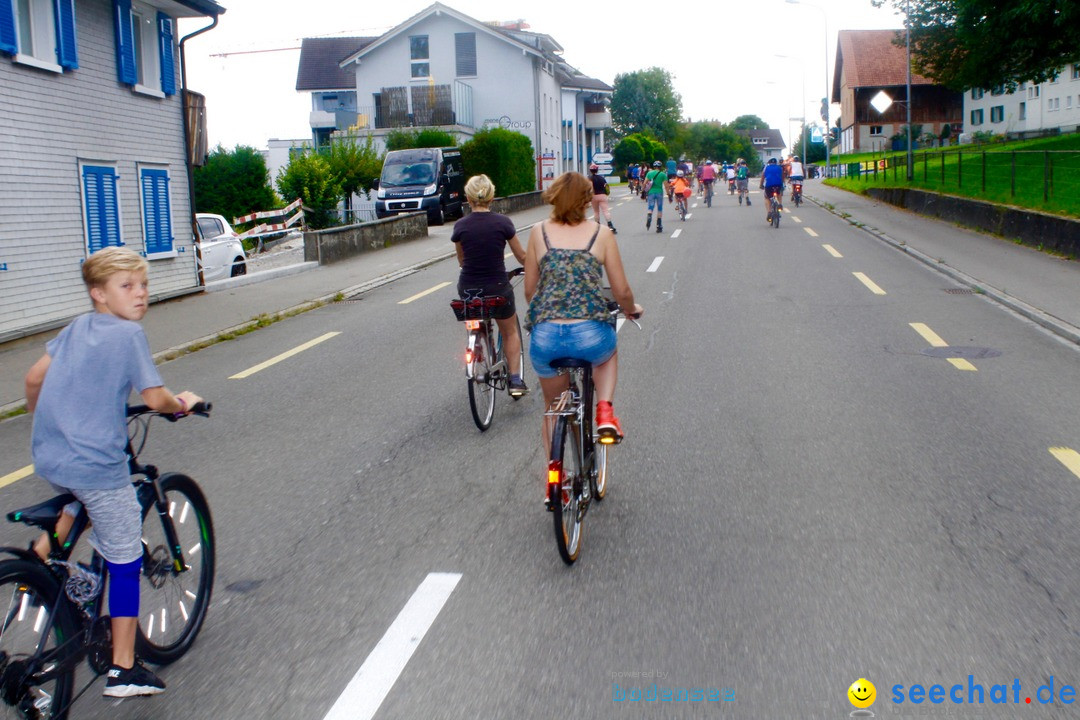 SlowUp Romanshorn mit TEAM seechat.de Bodensee-Community, 27.08.17