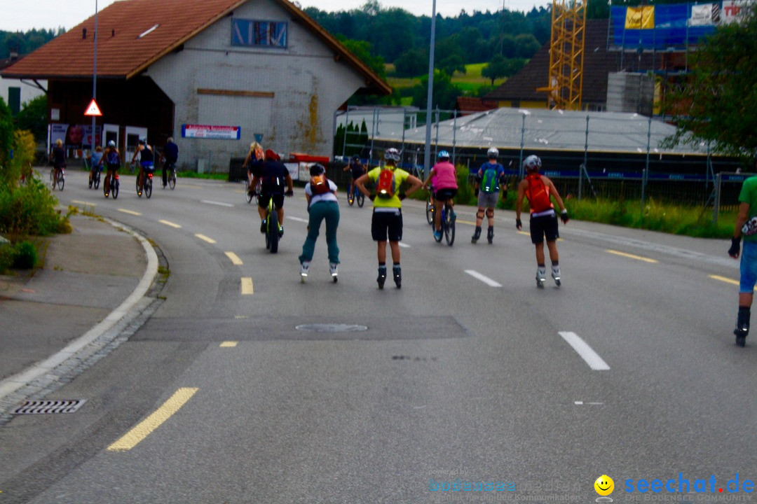 SlowUp Romanshorn mit TEAM seechat.de Bodensee-Community, 27.08.17