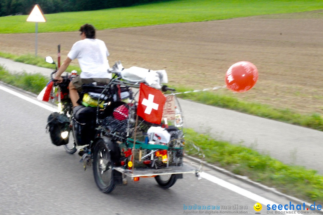 SlowUp Romanshorn mit TEAM seechat.de Bodensee-Community, 27.08.17