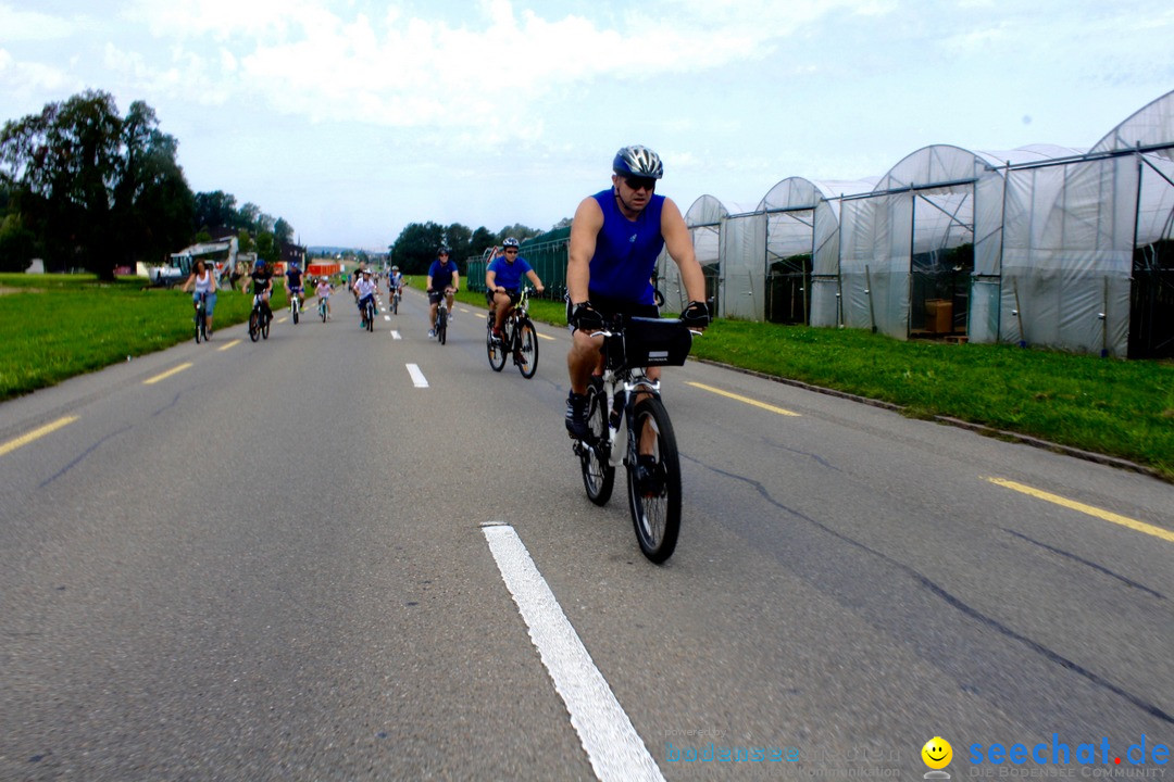 SlowUp Romanshorn mit TEAM seechat.de Bodensee-Community, 27.08.17