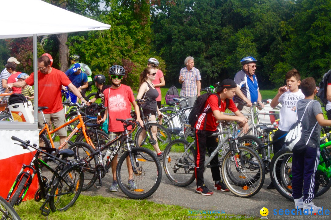 SlowUp Romanshorn mit TEAM seechat.de Bodensee-Community, 27.08.17