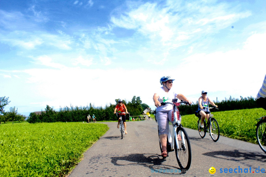 SlowUp Romanshorn mit TEAM seechat.de Bodensee-Community, 27.08.17