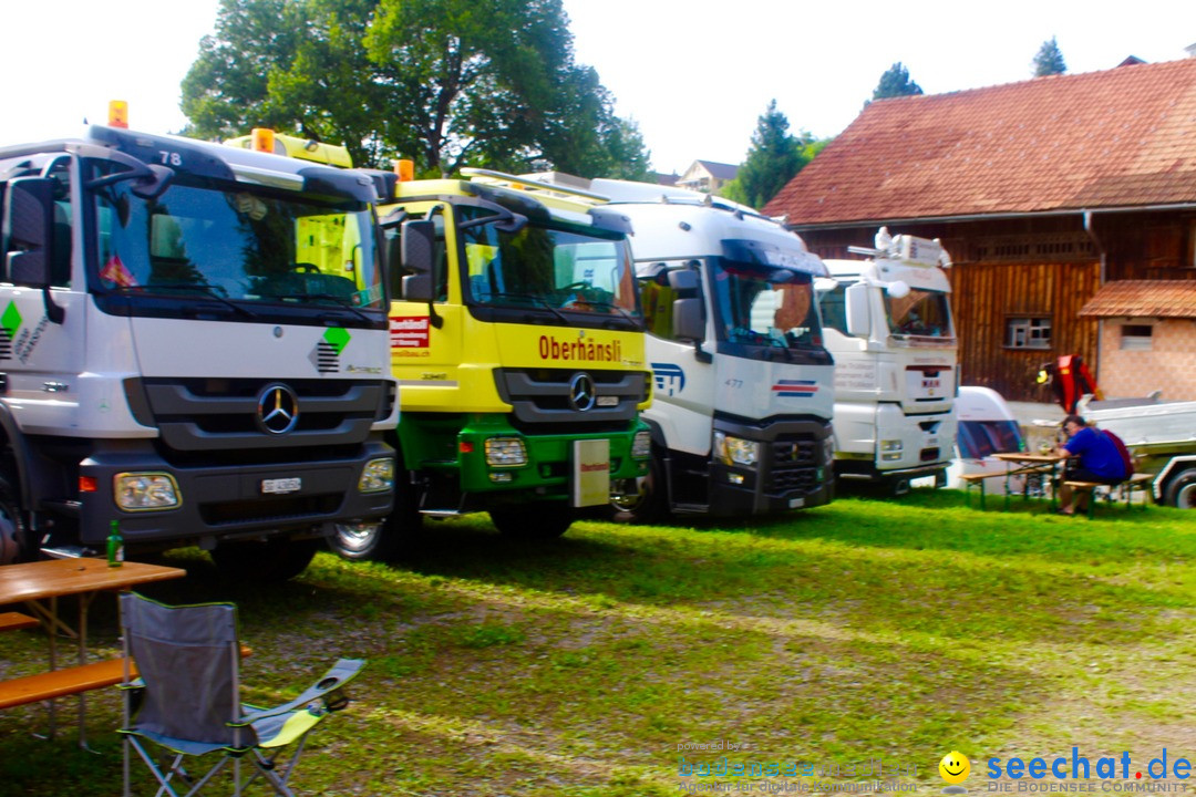 TRUCKER CHILBI: Oberhelfenschwil - Schweiz, 27.08.2017