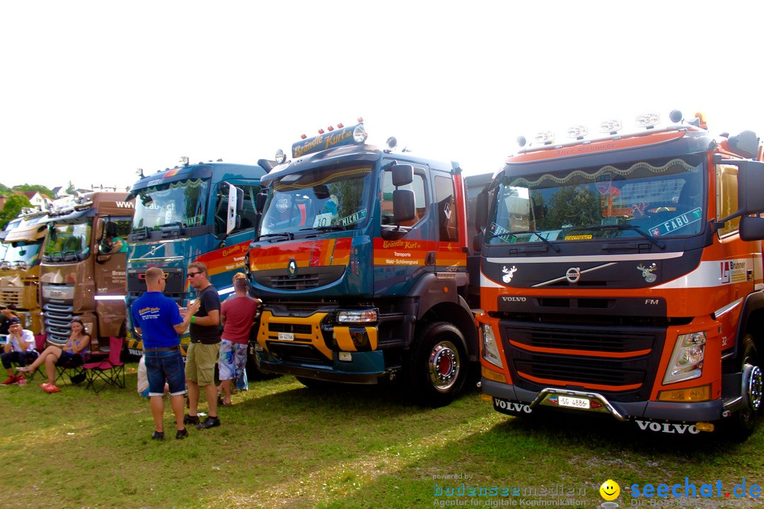 TRUCKER CHILBI: Oberhelfenschwil - Schweiz, 27.08.2017