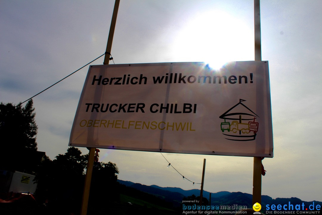 TRUCKER CHILBI: Oberhelfenschwil - Schweiz, 27.08.2017