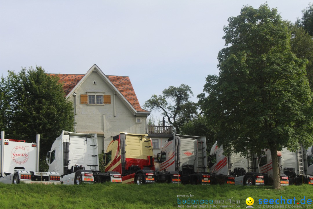 TRUCKER CHILBI: Oberhelfenschwil - Schweiz, 27.08.2017