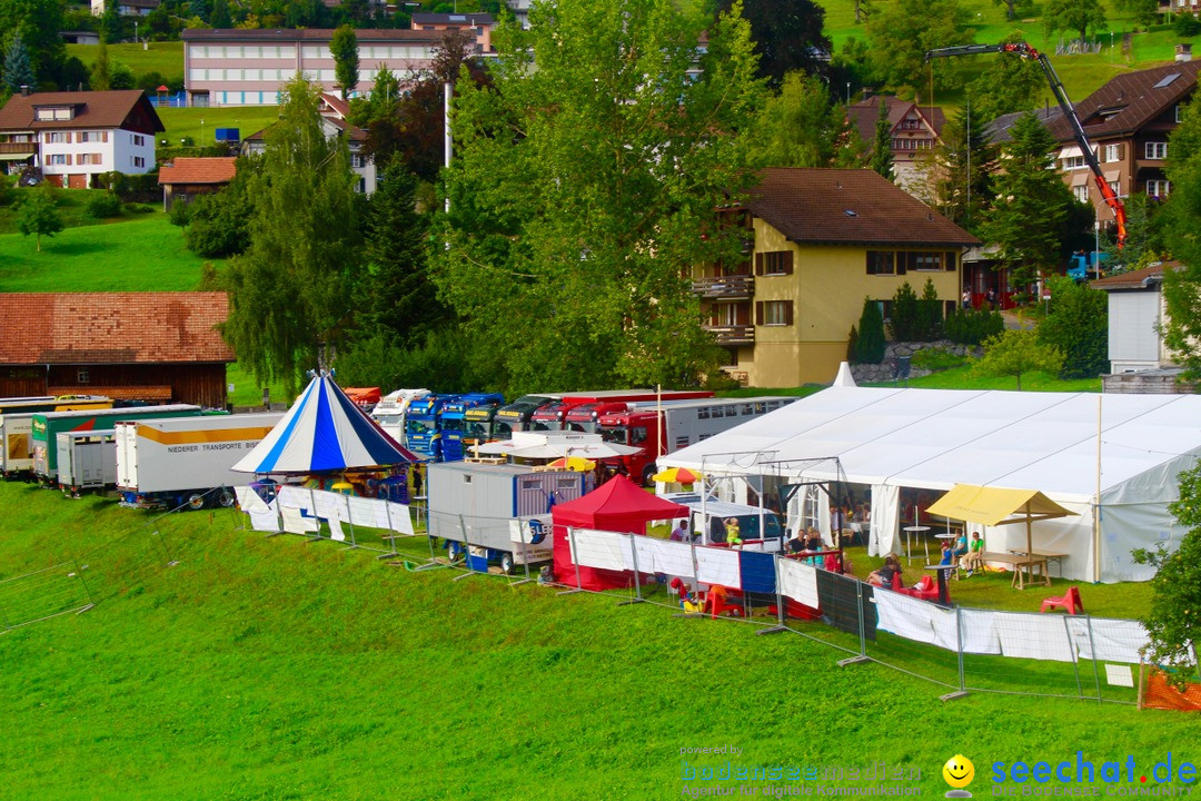 TRUCKER CHILBI: Oberhelfenschwil - Schweiz, 27.08.2017