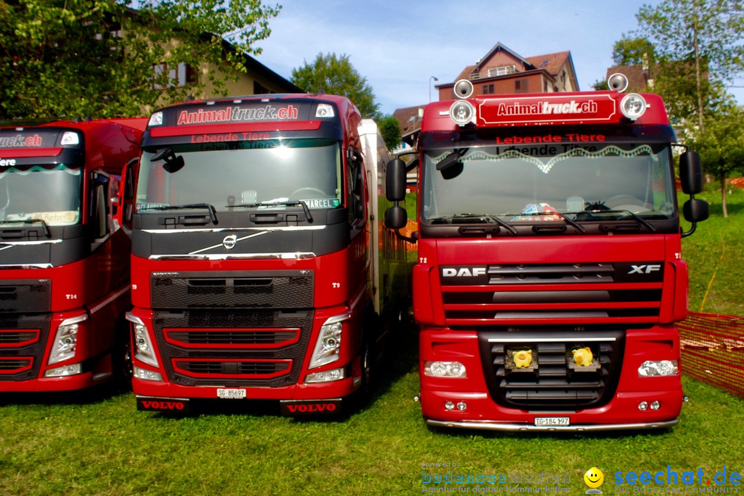 TRUCKER CHILBI: Oberhelfenschwil - Schweiz, 27.08.2017