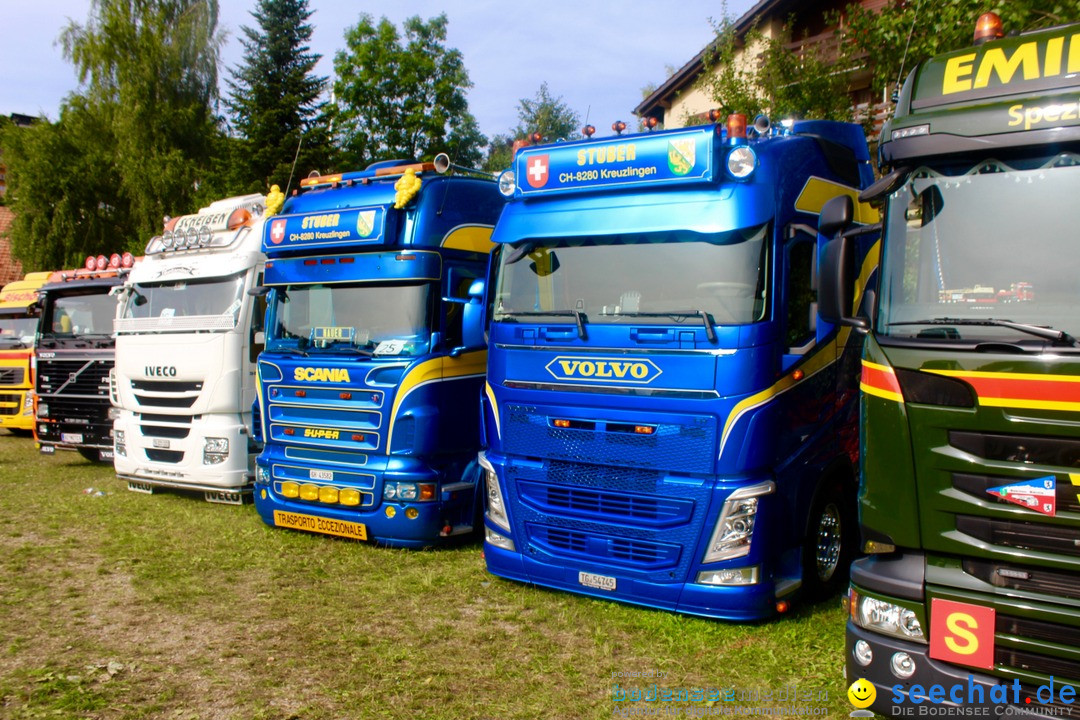 TRUCKER CHILBI: Oberhelfenschwil - Schweiz, 27.08.2017