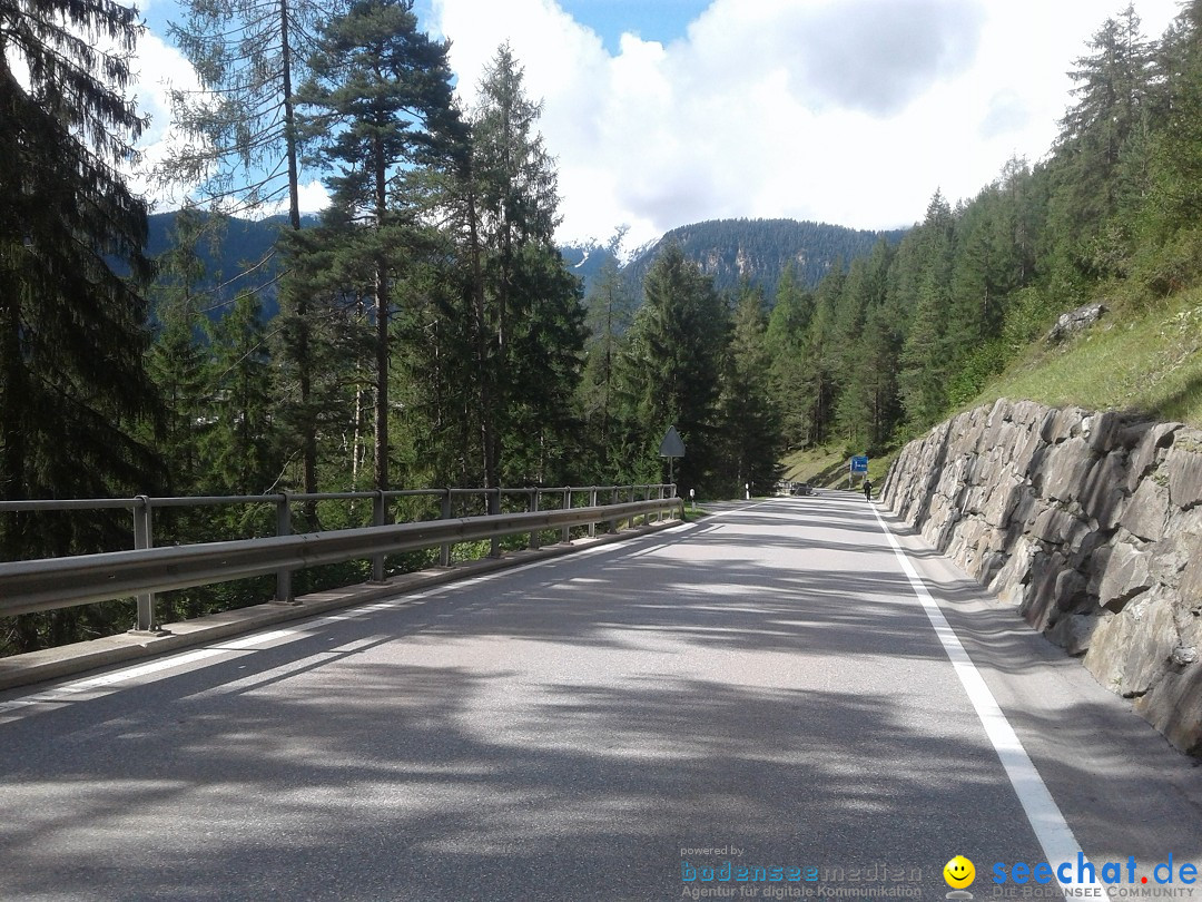 seechat.de Team beim SlowUp Mountain Albula Schweiz, 03.09.2017