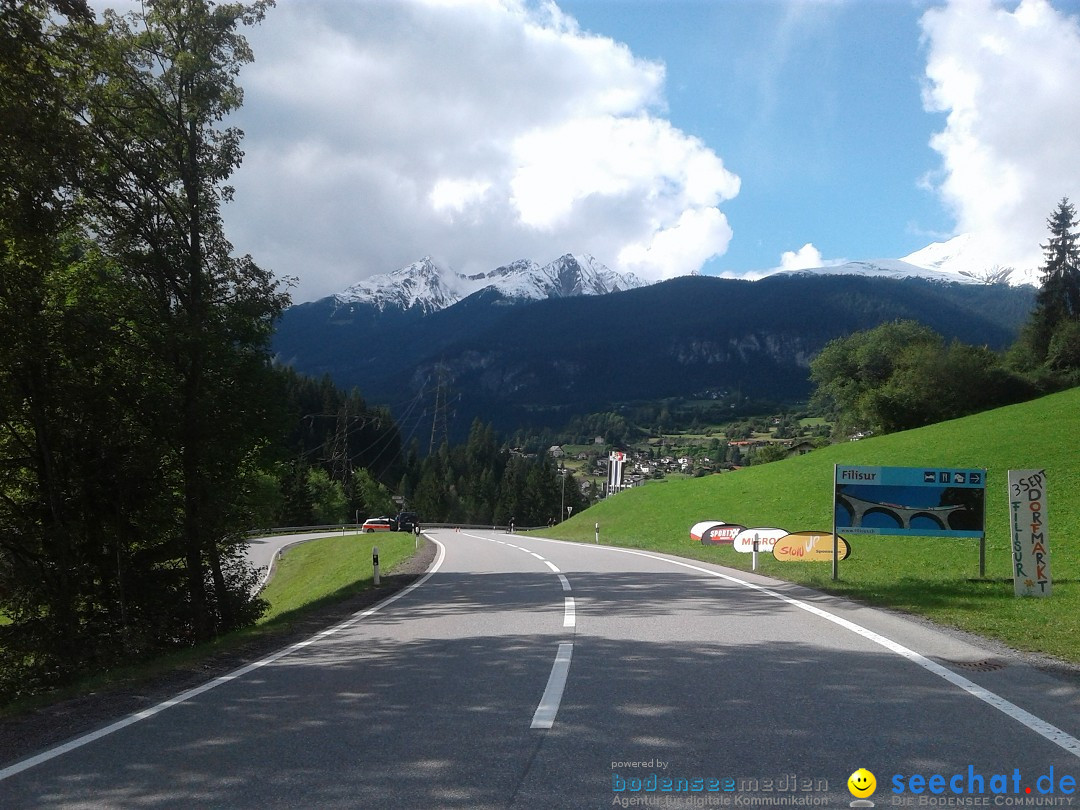 seechat.de Team beim SlowUp Mountain Albula Schweiz, 03.09.2017