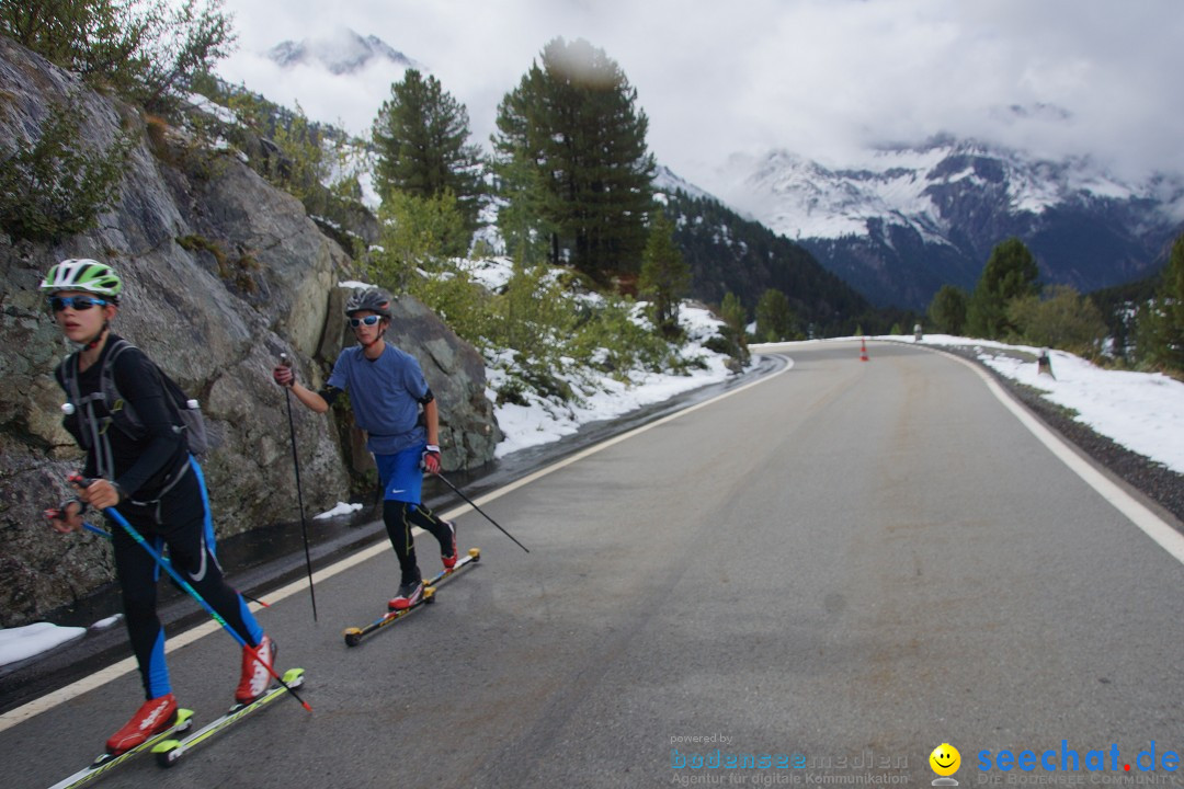 seechat.de Team beim SlowUp Mountain Albula Schweiz, 03.09.2017