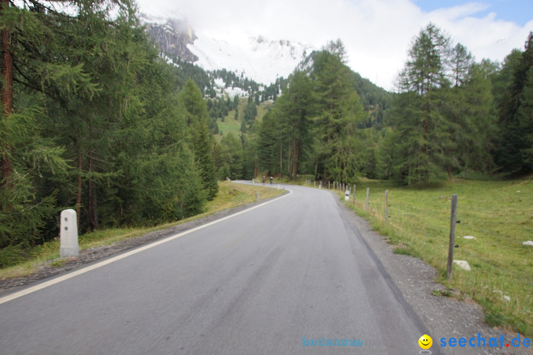 seechat.de Team beim SlowUp Mountain Albula Schweiz, 03.09.2017