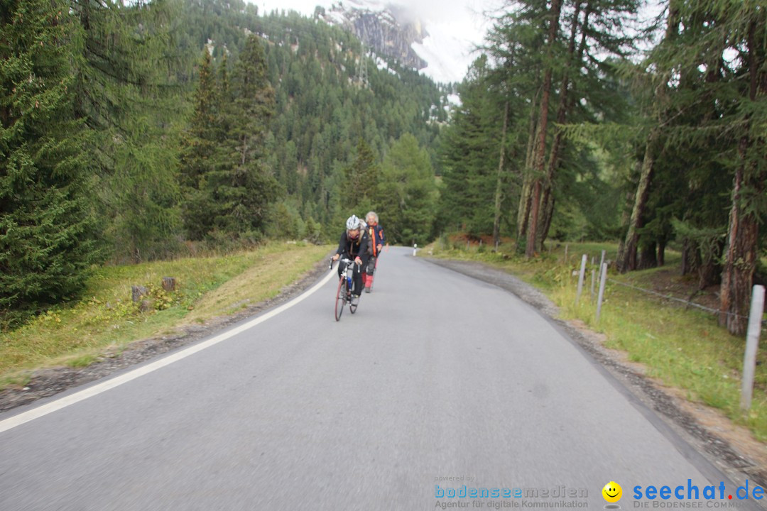 seechat.de Team beim SlowUp Mountain Albula Schweiz, 03.09.2017