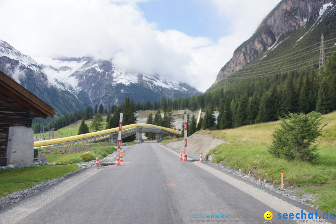 seechat.de Team beim SlowUp Mountain Albula Schweiz, 03.09.2017